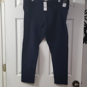 NY&CO Navy Blue Yoga Leggings